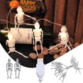 thumbnail image 6 of TFYZYY Halloween Skeleton LED String Lights, Battery Operated 10 LEDs, Waterproof Decoration for Outdoor, Garden, Yard, Party, Festival, 6 of 7