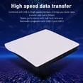 thumbnail image 4 of USB3.0 Plug and Play External CD DVD Drive for Laptop PC, High Speed Data Transfer, Multi Functional DVD Burner with USB C, for Win, for OS X, for Linux, 4 of 7