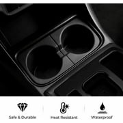 JoyTutus Car Cup Holder Inserts Replacement for Tacoma 2005 to 2017 66991-04012,66992-04012,Black