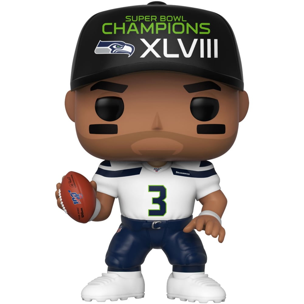 Funko POP! NFL: Seahawks - Russell Wilson (SB Champions XLVIII) - Walmart.com - Walmart.com
