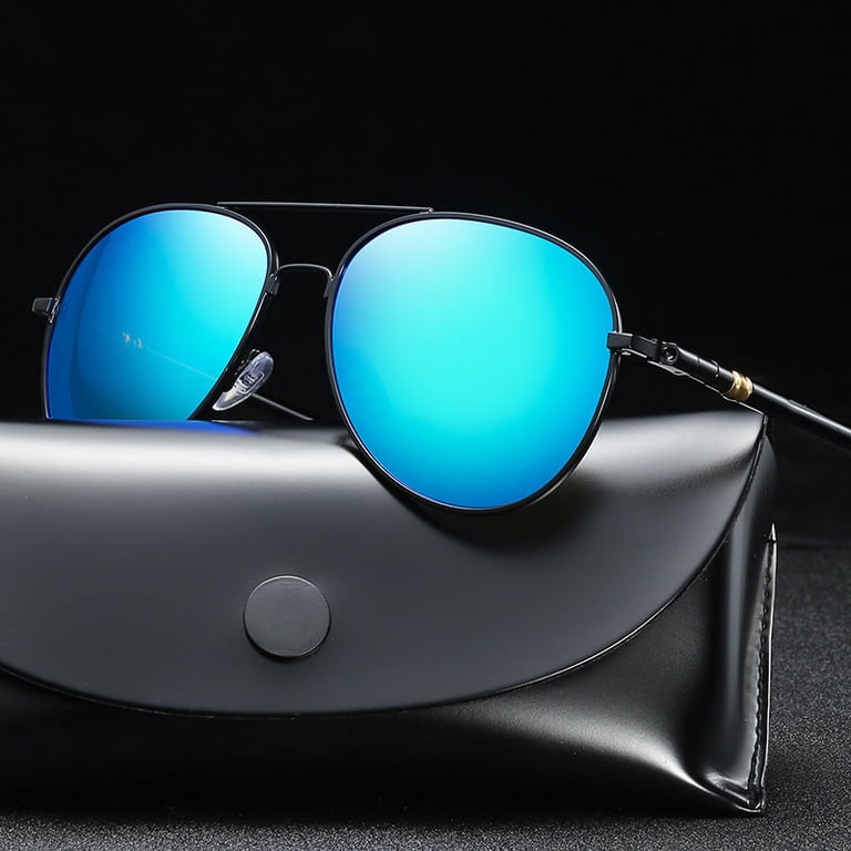 Metal Frame Polarized Sunglasses with UV400 TAC Lenses Womens Polarized Square Sunglasses with UV400 Protection  main image 3