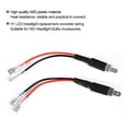 thumbnail image 4 of 2 Pcs Câble de Conversion H1 LED pour Ampoules de Phare LED, ABS Thermique, Fiable et Pratique, 4 of 8