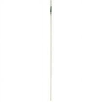 Lido 72 in. L X 1-3/8 in. D Powder Coated Stainless Steel Closet Rod