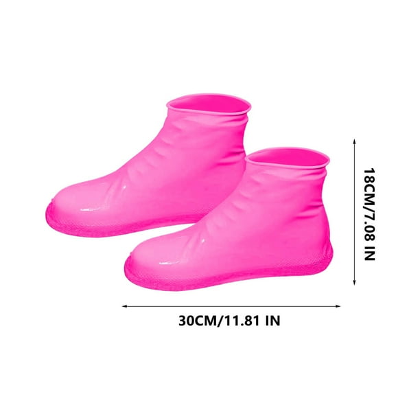 Fundas de zapatos impermeables Protectores de botas de goma de