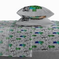 thumbnail image 3 of Minecraft Time to Fight 5 Piece Queen Size Kids Quilt Set, 3 of 4