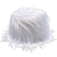 thumbnail image 1 of Fandiiii 1 pieza de tela de felpa peluda precortada en tiras, tela de felpa difusa para manualidades, decoración para el cabello de la barba, pancarta de fiesta, 1 of 8