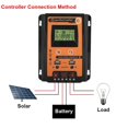 thumbnail image 3 of Controlador de carga solar Panel solar Regulador de batería Dual USB Pantalla LCD 12V / 24V 30A50A MPPT (30A) JFHHH pequeña, 3 of 5