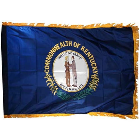 Valley Forge Kentucky Flag 3ft x 5ft Nylon Indoor