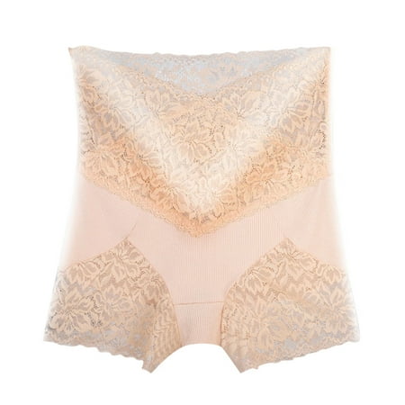 

Panties for Women Womens Lace High Waist Pants Abdominal Hip Lifting Underpants Womens Large Size Seamless Leggings Polyester Simple Long Sleeve Shirts for Women Beige