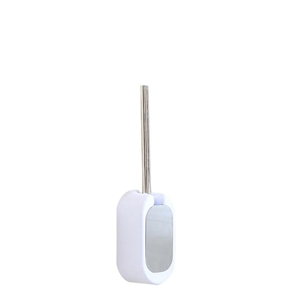 Juego De Escobillas Para Baño, Cepillo De Limpieza De Acero, Escobilla De Pared Para Inodoro Con Soporte, Escobilla Para Inodoro De Acero Inoxidable Cateissary HA024532-00