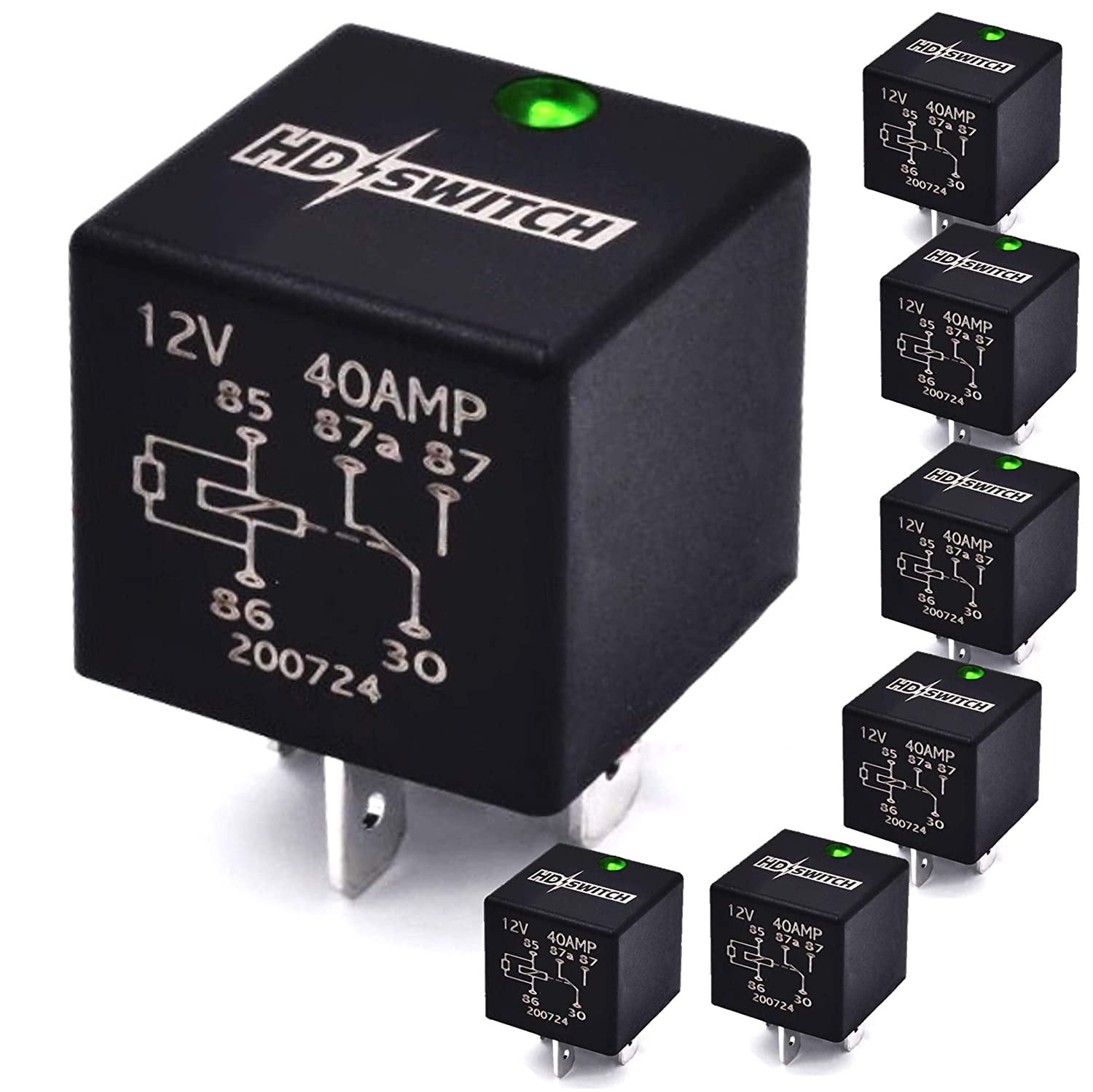 HD Switch 40A Waterproof Relay For Bad Boy Mowers 086120100 Fits ZT