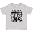 thumbnail image 3 of Inktastic I'm the World's Cutest Tax Deduction Blue Hearts Boys or Girls Baby T-Shirt, 3 of 5
