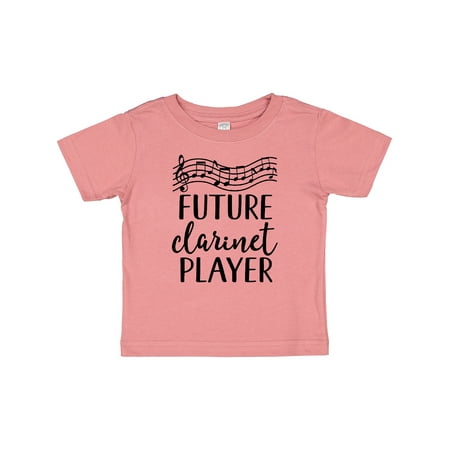 

Inktastic Future Clarinet Player Music Gift Baby Boy or Baby Girl T-Shirt