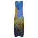 thumbnail image 5 of ICHUANYI Clearance Women Casual Loose Printed Tank Dress Beach V-neck Pocket Sundress Sleeveless Dresses(Purple, S) ICHUANYI WER2023080812619, 5 of 5