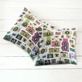 thumbnail image 2 of Ambesonne Colorful Throw Pillow Cover 2 Pack, Vintage Old Cameras, 24", Multicolor, 2 of 6