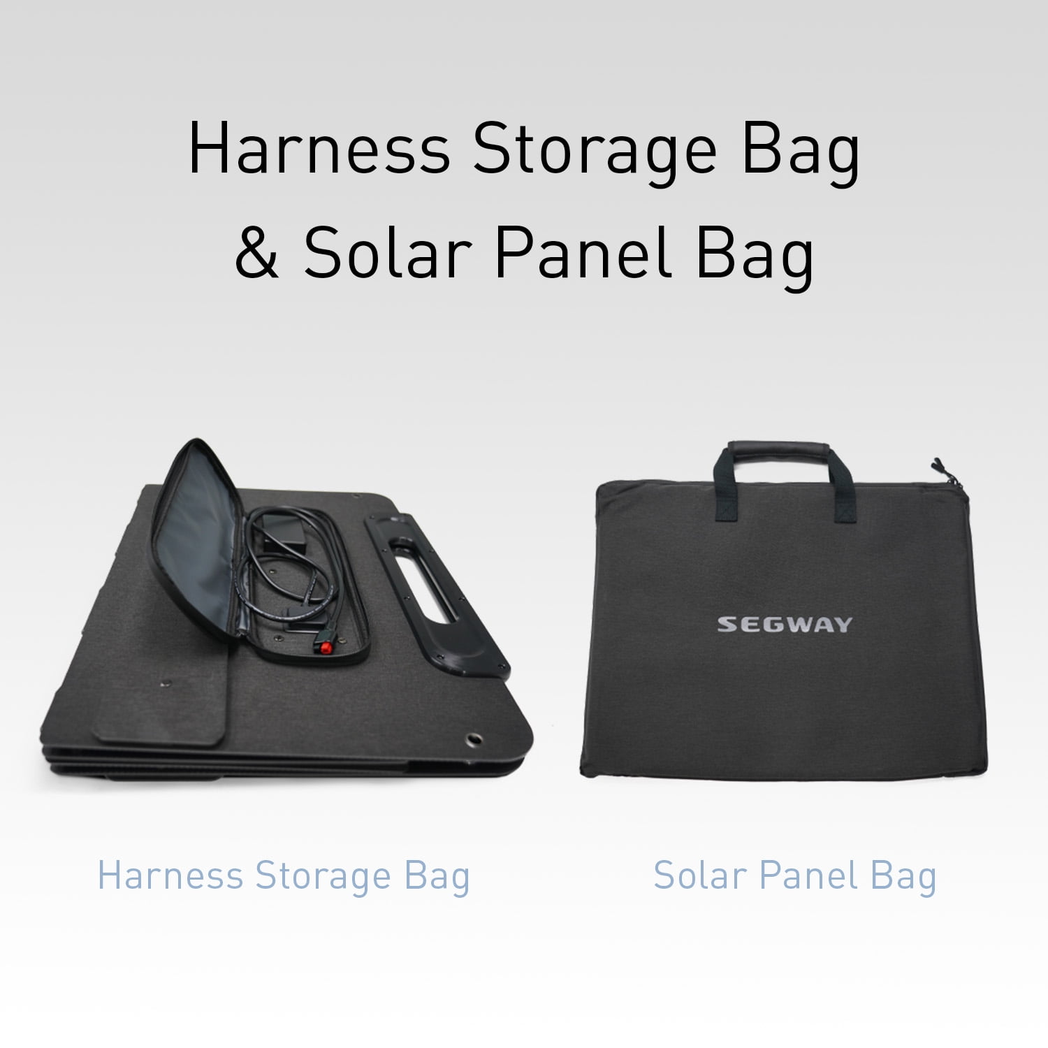 Segway Portable Solar Panel SP200, Folding Solar Power Charger, 200W 20V, Compatible with Segway Cube 1000 and Cube 2000 Power Station, RV and Camping Hiking Off-Grid Living