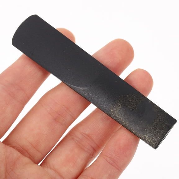 DEEPCRAFF 3-Pack Black Resin Clarinet Reeds Replacement Accessories for Clarinet Players and Beginners