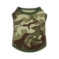 thumbnail image 1 of Gilet Camouflage en Coton pour Chien Vêtements pour Animaux Vert, 1 of 2