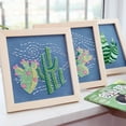 thumbnail image 4 of Coofit Embroidery Kit Fashion Cactus Creative Embroidery Starter Kit Needlework Kit, 4 of 7