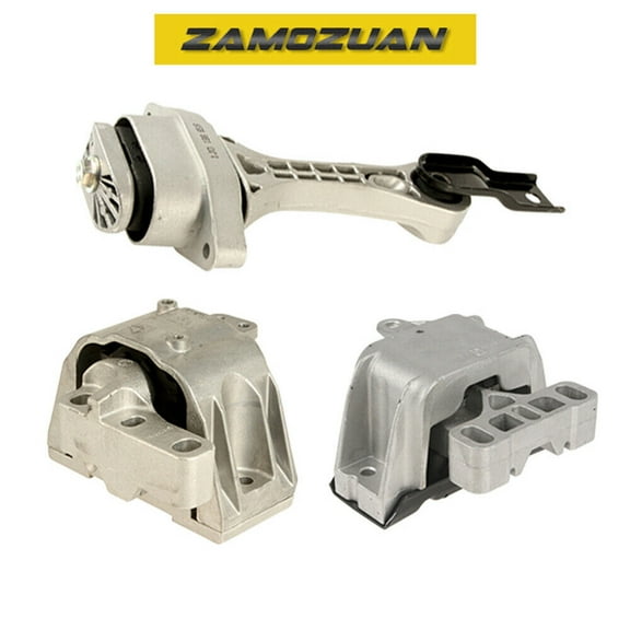 Engine & Trans Mount 3PCS. 98-06 for Volkswagen Beetle Golf, Jetta 1.8L, 2.0L