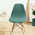 thumbnail image 3 of Funda para asiento de silla Shell Macarena funda elástica sin brazos Verde, 3 of 8