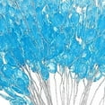 thumbnail image 6 of Sharprepublic 30 Pieces Acrylic Beads Flower Branches Floral Decoration for Indoor Wedding Blue, 6 of 8