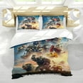 thumbnail image 5 of Transformers Rise Of Themed Bed Sheet Set Three Piece Set 53x79 In ches Comfortable And Skin Friendly Unique Design Creating A Star Gifts For Family Friends fans, 5 of 6