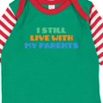 thumbnail image 4 of Inktastic I Still Live with My Parents Boys or Girls Long Sleeve Baby Bodysuit, 4 of 5