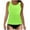 Green Swimwear, variant on Htigea Womens Crew Neck Tankini Tops & Bikini Bottoms 2 Piece Solid Color Sleeveless Swimsuit Tummy Control Swimming Sets Modest Bathing Suits Hot Pink,S