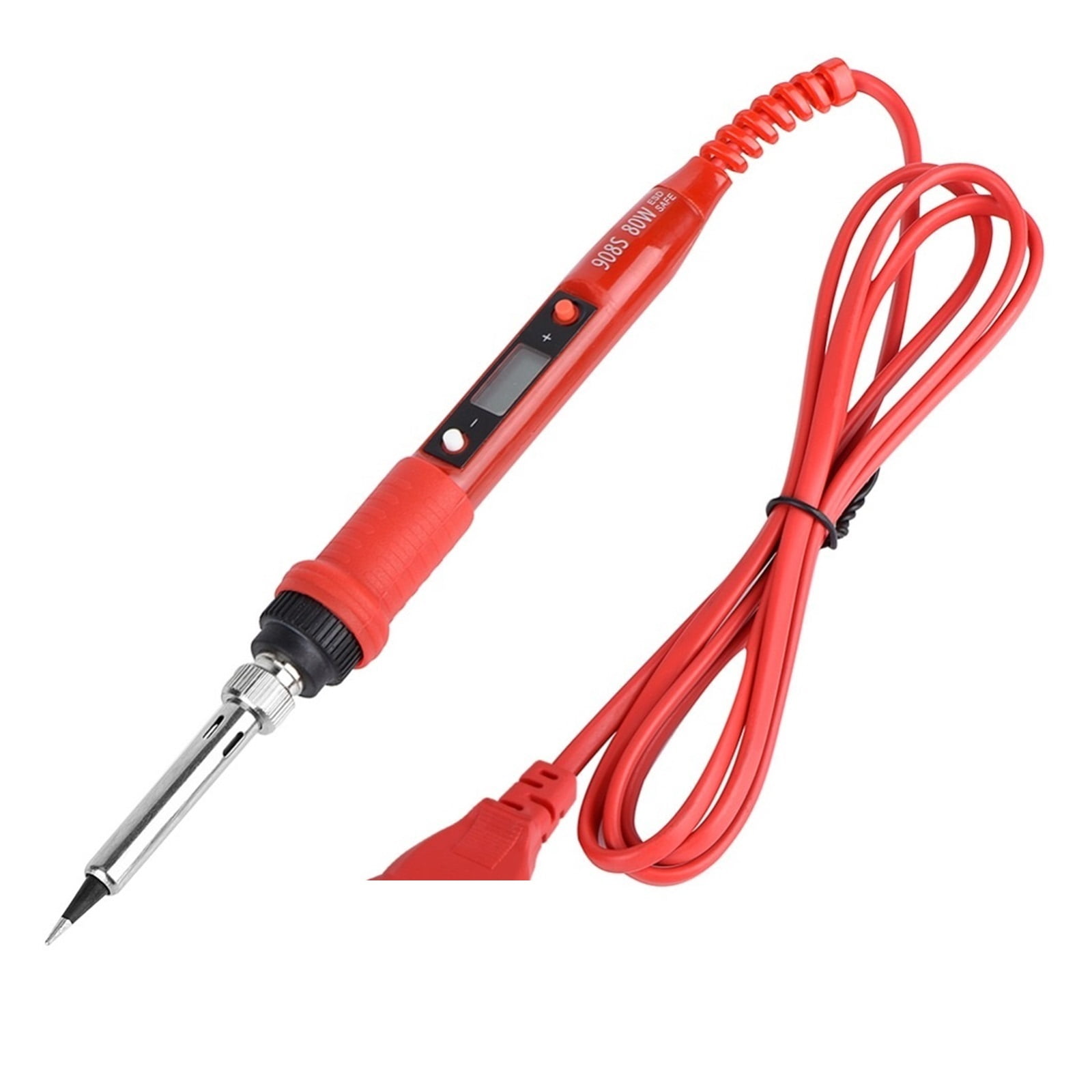 Electric Soldering Iron Kit,LCD Digital Welding Pen,BGA Soldering Iron Solder Welder Tip Tin Pencil For Home DIY 80W ,Accurate Temperature Control