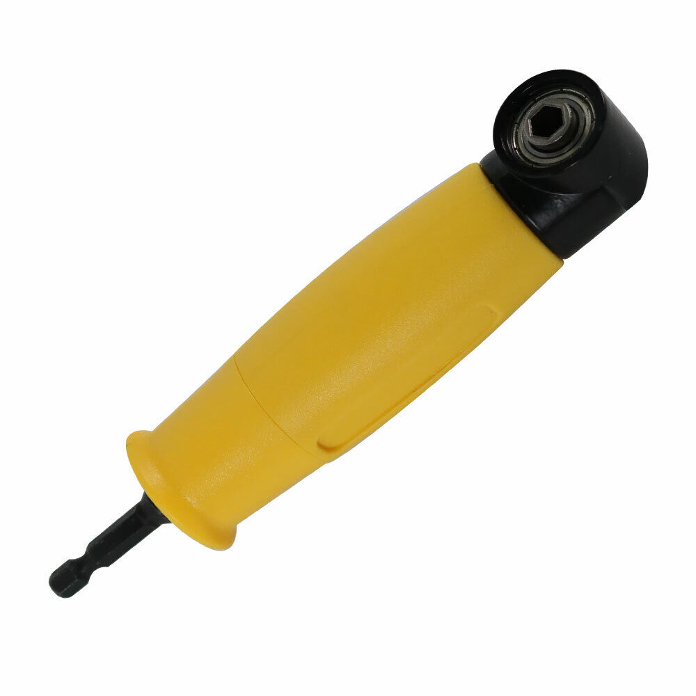 Right Angle Extension Driver Drill Shank 1/4" Hex Drill Bit Socket