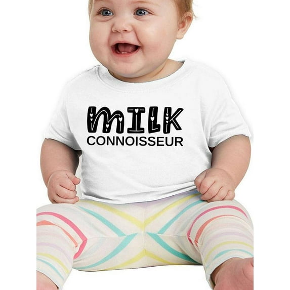 Milk Connoisseur T-Shirt Infant -Smartprints Designs, 18 Months