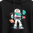 thumbnail image 3 of Toy Story 4 - Buzz And Planets Sketchy - Juniors Cropped Pullover Hoodie, 3 of 5