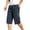 #0110-Gray, variant on Favoffer Men Quick Dry Capri Hiking Pants Stretch Elastic Waist Zipper Pockets Outdoor Sports Cropped Trousers