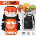 thumbnail image 4 of Mochila Cooler N NEVO RHINO 33L 54 latas impermeable, 4 of 6