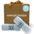 thumbnail image 1 of Toallitas para bebé HIPHOP PANDA 30 unidades 25x25 cm Ultra suaves, 1 of 7