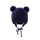 thumbnail image 3 of Gorro Con Orejas De Punto Cálido Para Bebés Y Niños, Conjunto De Guantes Cálidos, Gorro De Cúpula Encantador De Color Sólido + Guantes, Novedad De 2021 Moyic AP006663-04, 3 of 6
