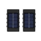 thumbnail image 1 of sweethay Lámpara de pared de luz Solar recargable para patio, 2 piezas, paisaje de jardín, luces de cubierta automáticas, accesorios para exteriores Iluminación y accesorios 8LED blanco sweethay HA073241-01, 1 of 6