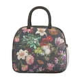 thumbnail image 2 of Womens Pioneer Flower Floral Print Pattern Lunch Box for Work,Insulated Lunch Bag for Women,Loncheras Para Mujer,Leakproof Adult Lunch Bag for Work,Beach,Travel,Picnic,Camping, 2 of 7