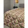 thumbnail image 2 of Colorful Down Alternative Comforter, Repeating Continuous Pattern of Mini Round Squares Retro Style Art Print, Microfiber Quilt for All Season, 5 Sizes, Multicolor, by Ambesonne, 2 of 3