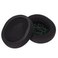 thumbnail image 2 of Ear Pads, Easy To Use Headset Ear Cushion Replacement Comfortable  Upgraded  For  Arctis 9 Green Silk, 2 of 8