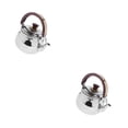 thumbnail image 3 of Billuyoard Outdoor Camping Stainless Steel Whistling Kettle Tea Kitchen Pot Silver Type1 NO1, 3 of 6