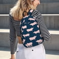 thumbnail image 5 of Fotbe Pig 1 Mochila de Lona con Estampado, Mochila Duradera, Mochila Versátil de Alta Calidad, Mochila Compacta Vintage-Medium, 5 of 5