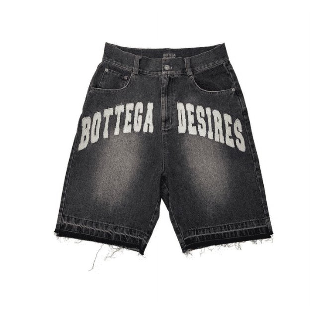 Pantalones cortos holgados con estampado de ala para hombre, Shorts informales con bolsillo, estilo Retro, Hip-hop, Punk, Joker, Y2K