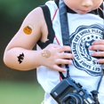 thumbnail image 3 of lote De 10 Autocollants De Tatouage Temporaires Jetables En Papier De Tatouage Temporaire Impermable Et Rsistant La Transpiration Pour Enfants., 3 of 5