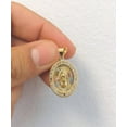 thumbnail image 4 of 14K Gold Filled Virgen De Guadalupe Necklace 16" Valentino Chain Womens Mens Girls Gifts Catholics, 4 of 7