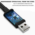 thumbnail image 4 of Ikohbadg USB to Audio Jack Adapter 7.87 Inch, External Sound Card Jack Audio Adapter with 3.5mm Aux Stereo Converter Compatible with Headset, PC, Laptop, Desktops, PS4 and More Device, Black, 4 of 10
