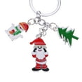 thumbnail image 3 of Colgante Lindo Árbol de Navidad Decoración de Navidad Zulema  Llavero de Santa Claus, 3 of 7