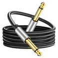 thumbnail image 7 of 1/4 to 1/4 Cable Guitar Cable Instrument Cable 6.35mm Mono Unbalanced Cable for Electric, 7 of 7