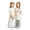 C, variant on Sisters Resin Figurine Statue - White Home Decor Ornament for Desk Shelf, Inspirational Keepsake Gift for Family